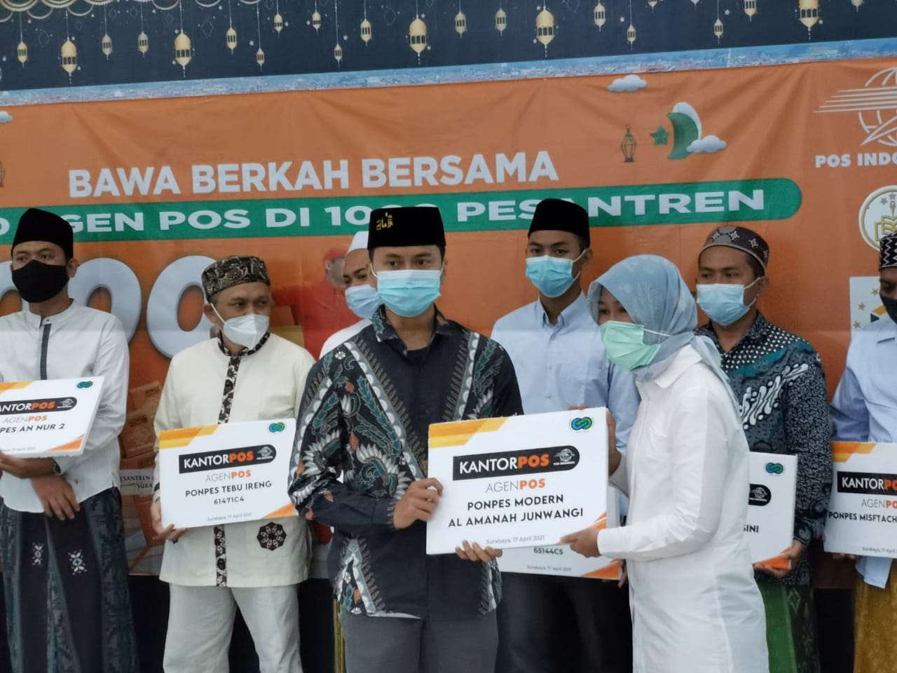 PT Pos Indonesia Gandeng Pesantren, Bukti OPOP Makin dilirik Instansi
