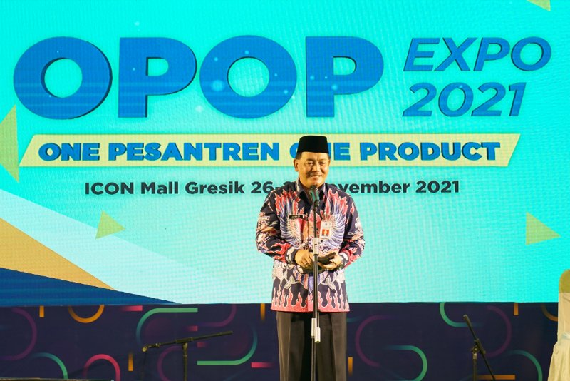 OPOP Expo 2021 Resmi Dibuka, Tampilkan Produk Unggulan Pesantren